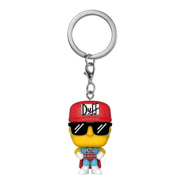 Multicolor Pop Keychains The Simpsons Scratchy Juguete coleccionable Funko 53764